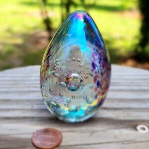 Collectible glass egg GES95